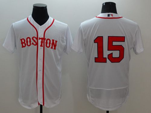 Dustin Pedroia Boston Red Sox white Alternate jersey