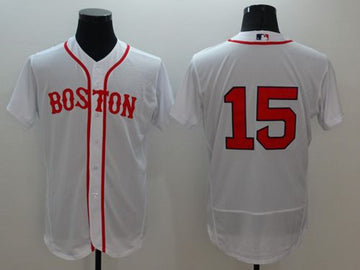 Dustin Pedroia Boston Red Sox white Alternate jersey