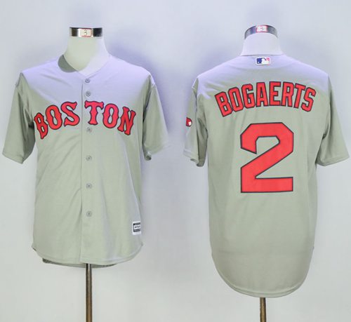 Xander Bogaerts Boston Red Sox grey jersey