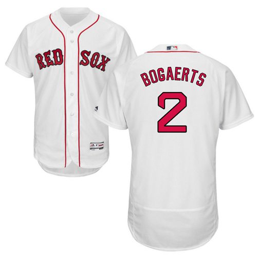 Xander Bogaerts Boston Red Sox white Authentic jersey