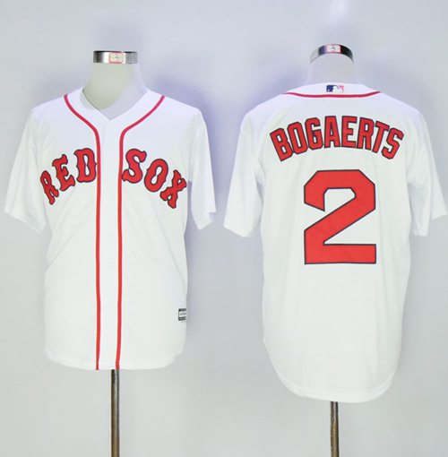 Xander Bogaerts Boston Red Sox white jersey