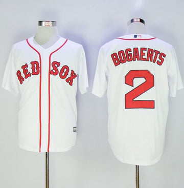 Xander Bogaerts Boston Red Sox white jersey