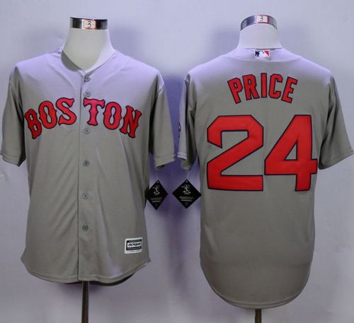 David Price Boston Red Sox grey jersey