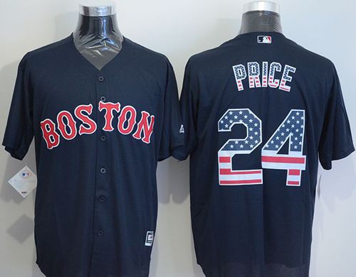 David Price Boston Red Sox navy Fashion jersey