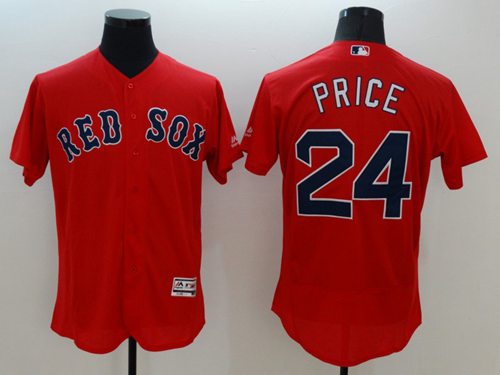 David Price Boston Red Sox red Authentic jersey