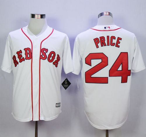 David Price Boston Red Sox white jersey