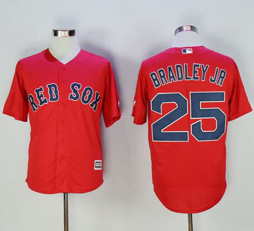Jackie Bradley Jr Boston Red Sox red jersey