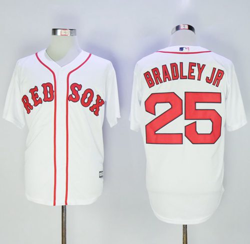 Jackie Bradley Jr Boston Red Sox white jersey