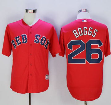 Wade Boggs Boston Red Sox red jersey