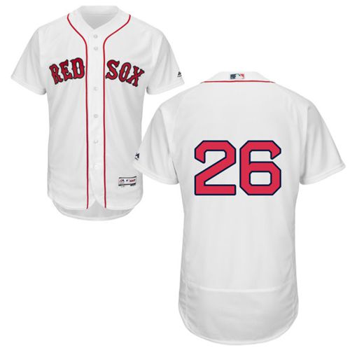 Wade Boggs Boston Red Sox white Authentic jersey