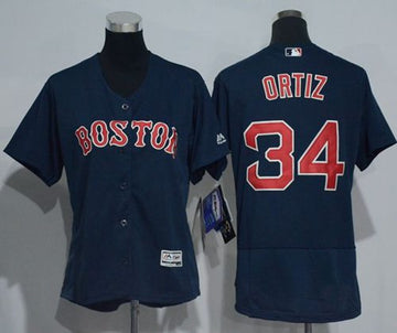 David Ortiz Boston Red Sox navy Authentic jersey
