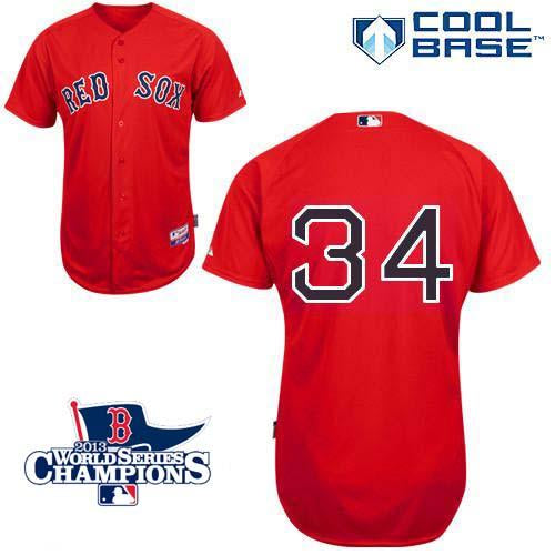 David Ortiz Boston Red Sox red jersey