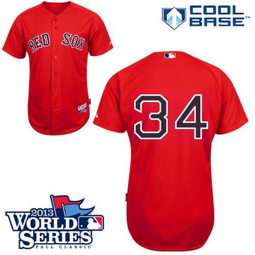 David Ortiz Boston Red Sox red jersey