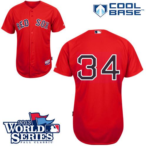 David Ortiz Boston Red Sox red jersey
