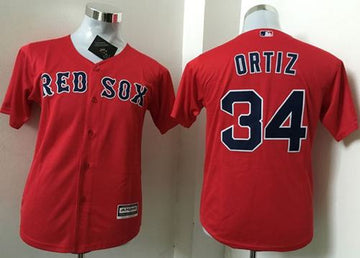 David Ortiz Boston Red Sox red jersey