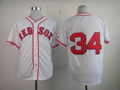 David Ortiz Boston Red Sox white jersey