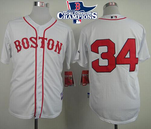 David Ortiz Boston Red Sox white jersey