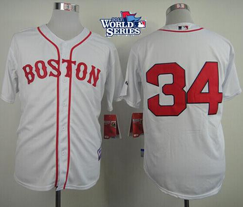 David Ortiz Boston Red Sox white jersey