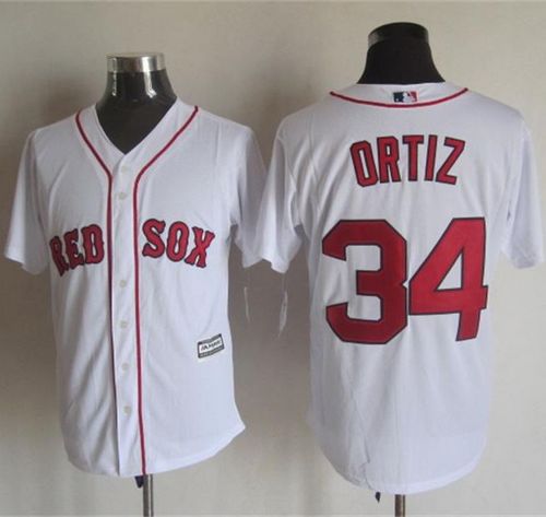 David Ortiz Boston Red Sox white jersey