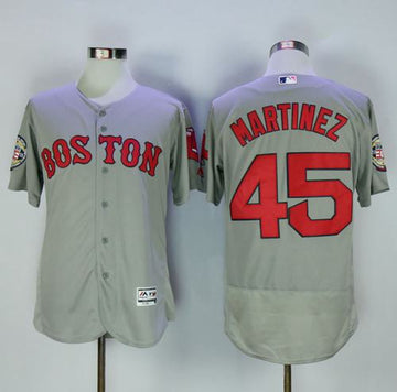 Pedro Martinez Boston Red Sox grey Authentic jersey
