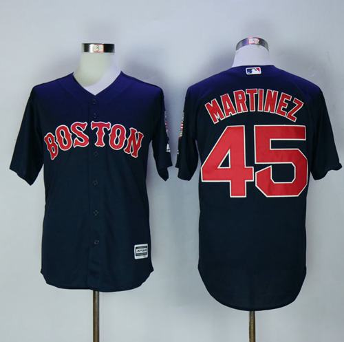 Pedro Martinez Boston Red Sox navy jersey