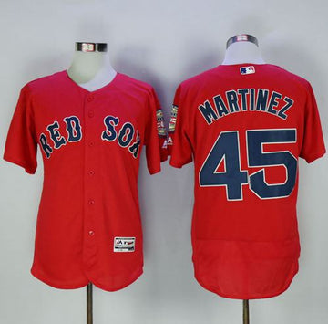 Pedro Martinez Boston Red Sox red Authentic jersey