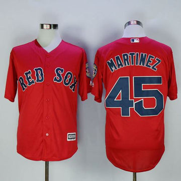 Pedro Martinez Boston Red Sox red jersey
