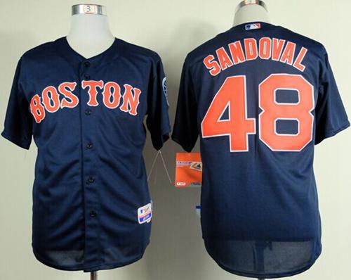 Pablo Sandoval Boston Red Sox blue jersey