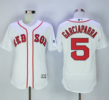 Nomar Garciaparra Boston Red Sox white Authentic jersey