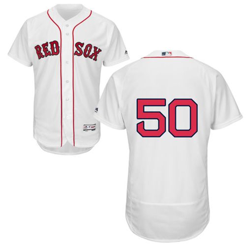 Mookie Betts Boston Red Sox white Authentic jersey