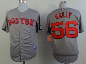 Joe Boston Red Sox grey jersey