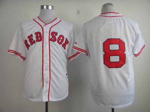 Carl Yastrzemski Boston Red Sox white jersey