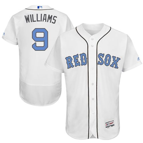 Ted Williams Boston Red Sox white Authentic jersey