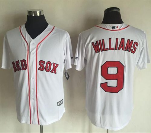 Ted Williams Boston Red Sox white jersey