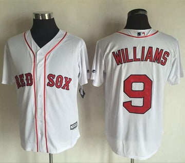 Ted Williams Boston Red Sox white jersey