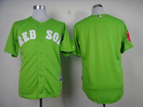 Custom Boston Red Sox green jersey