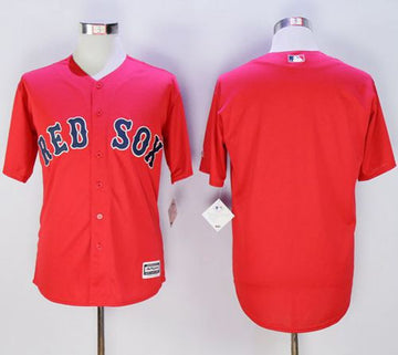 Custom Boston Red Sox red jersey