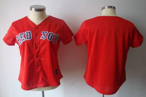 Custom Boston Red Sox red Fashion jersey