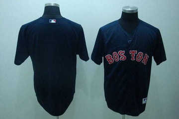 Custom Boston Red Sox blue jersey