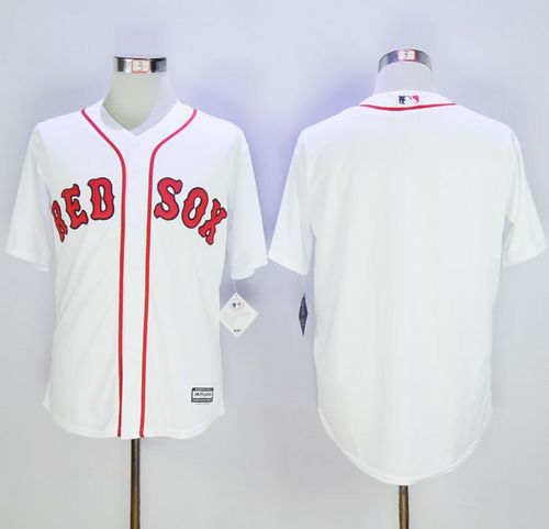 Custom Boston Red Sox white Alternate jersey