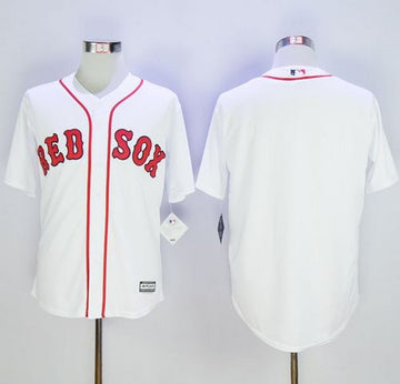 Custom Boston Red Sox white Alternate jersey