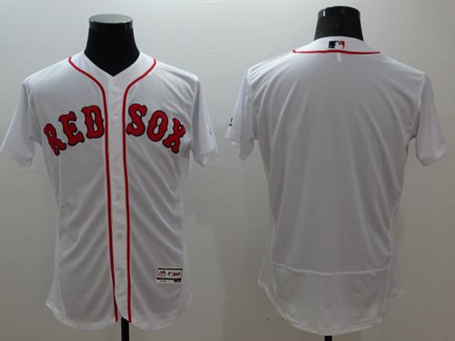 Custom Boston Red Sox white Authentic jersey
