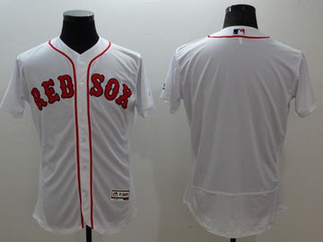 Custom Boston Red Sox white Authentic jersey