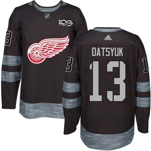 Pavel Datsyuk Detroit Red Wings black jersey