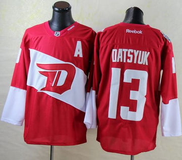 Pavel Datsyuk Detroit Red Wings red Stadium Series jersey
