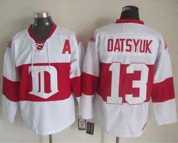 Pavel Datsyuk Detroit Red Wings white Winter Classic jersey