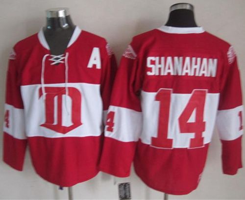 Brendan Shanahan Detroit Red Wings red Winter Classic jersey