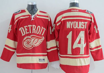 Gustav Nyquist Detroit Red Wings red Winter Classic jersey