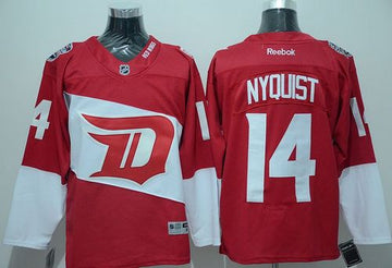 Gustav Nyquist Detroit Red Wings red Stadium Series jersey