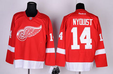 Gustav Nyquist Detroit Red Wings red jersey